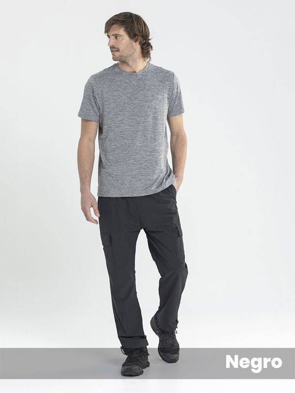 Pantalón cargo ripstop con lycra