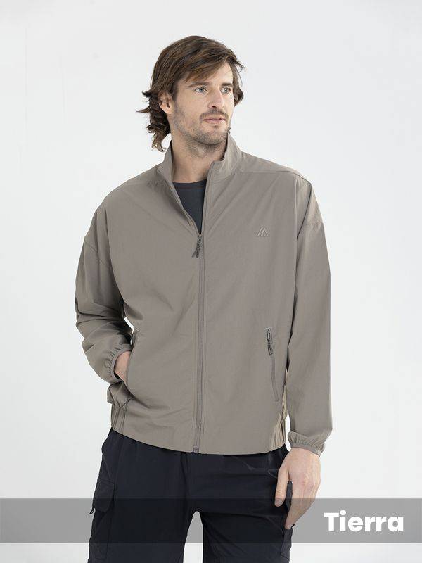 Campera rompeviento sin capucha RIP.STRECH® Water-Repellent