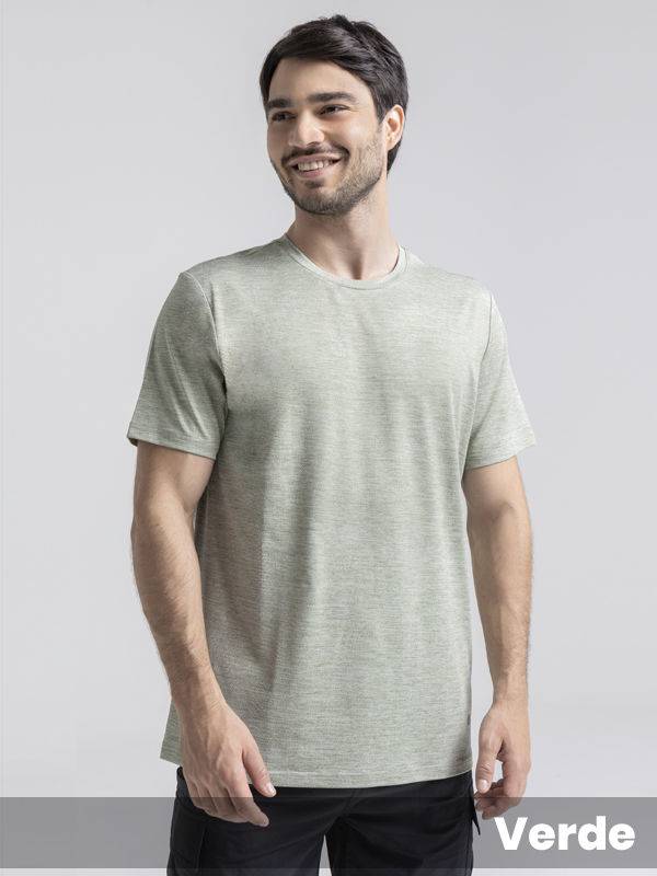 Remera Manga Corta Granith Con Protección Uv
