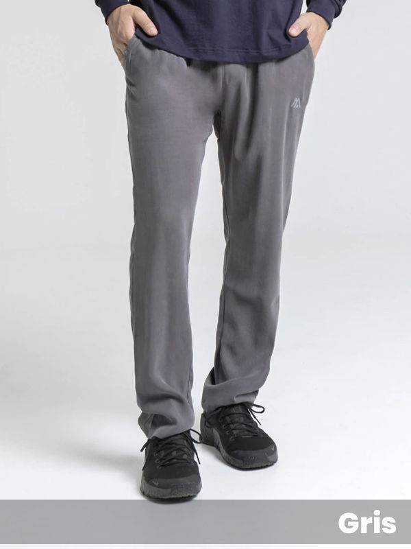 Jogger Gabardina Con Elastano Y Cordon En Cintura