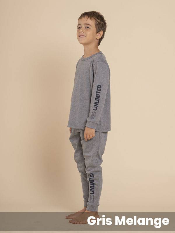 Pijama interlock COLOR BLOCK