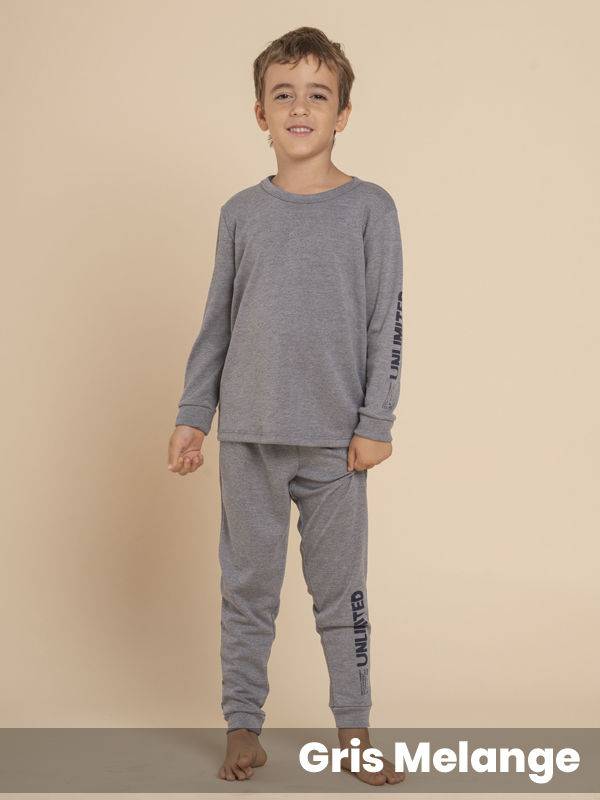 Pijama Interlock Color Block