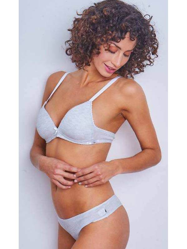 Conjunto Triangulo soft con base algodon morley + colaless morley