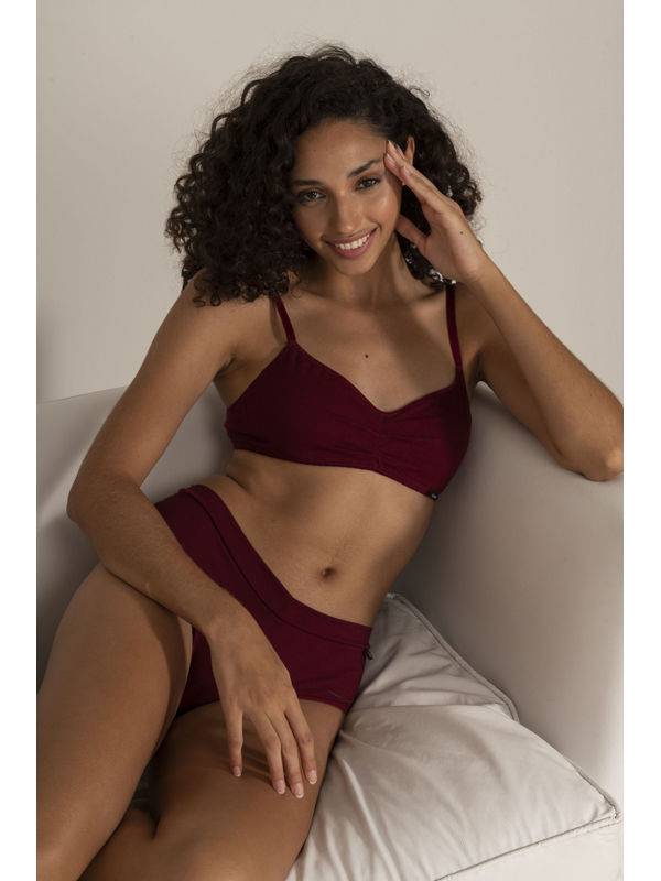 Corpiño Top algodón Lyc con Arco Flotante Interno Milano