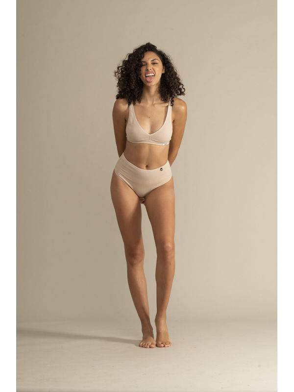 Corpiño Triángulo algodón Lyc Confort Milano Doble Taza