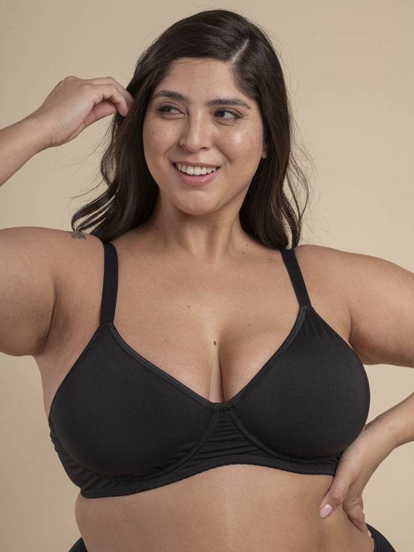 Corpiño c/arco microfibra doble taza preformado PARADISO
