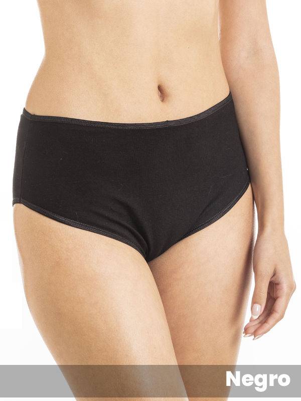 Culote alto CONTROL algodón lyc con retención frontal