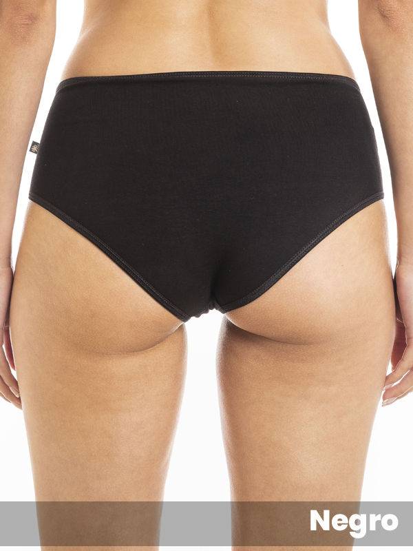 Culote alto CONTROL algodón lyc con retención frontal