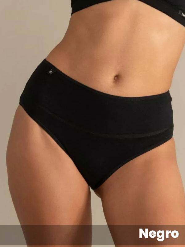 Culote alto CONTROL algodón lyc con faja interna