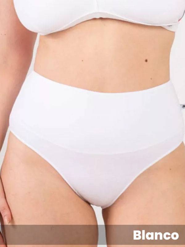 Culote alto CONTROL algodón lyc con faja interna