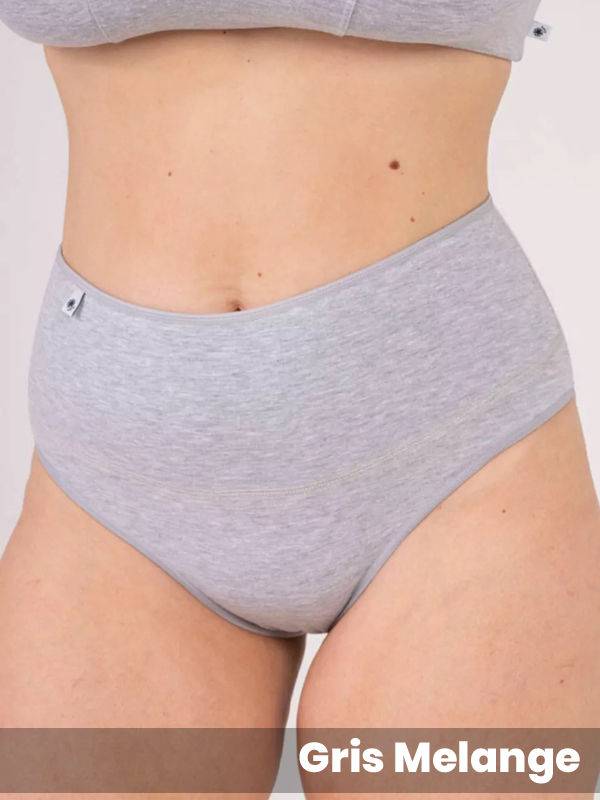 Culote alto CONTROL algodón lyc con faja interna
