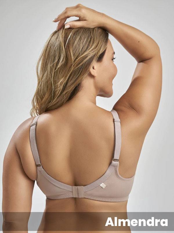 Soutien modelador confort taza doble de tricot reforzado talle especial