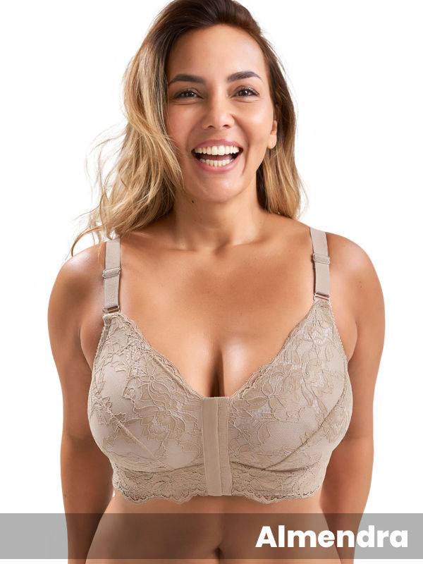 Soutien Confort Taza Doble, Sin Arco Con Acceso Delantero Alg. Lycra Punt