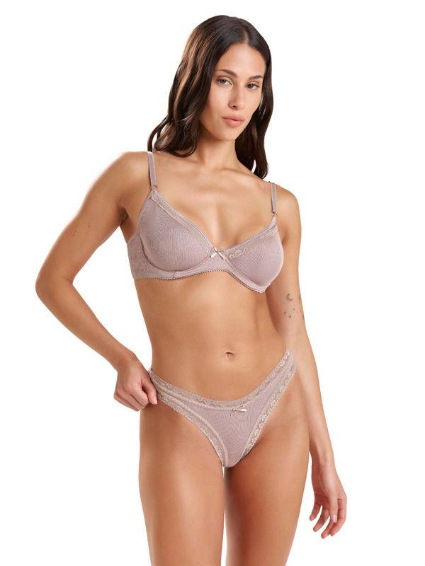 Conjunto Soutien Con Arco Y Colaless De Morley Y Puntilla