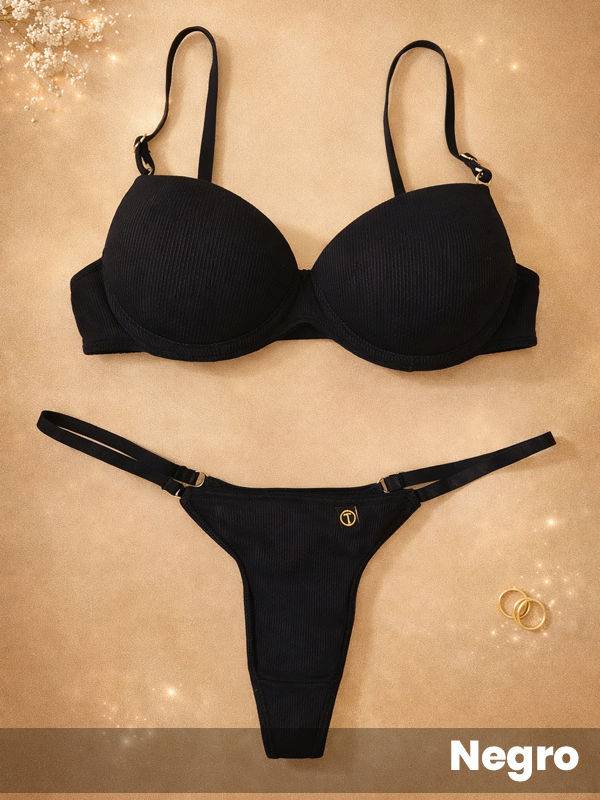 Conjunto taza soft y Tanga less de morley