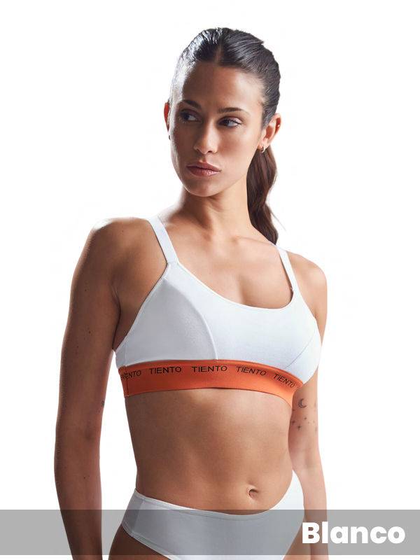 Top Deportivo De Algodón Y Lycra