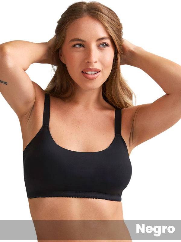 Top con taza soft interna estilo sport de microfibra