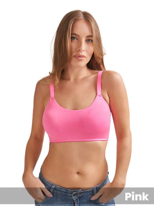 Top Con Taza soft interna estilo sport de Microfibra