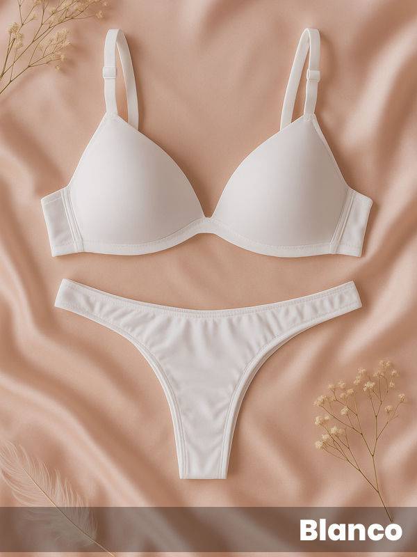 Conjunto Triángulo taza soft y colaless de microfibra