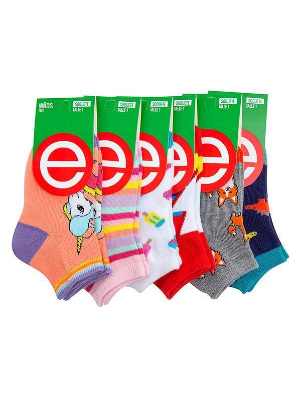 Soquete Estampada