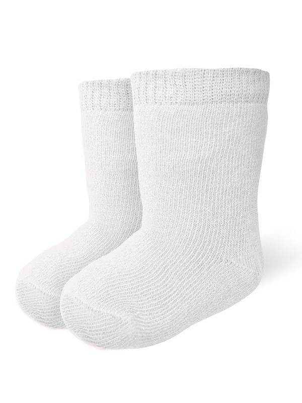 Pack x3 sock media Caña Blanca de bebé
