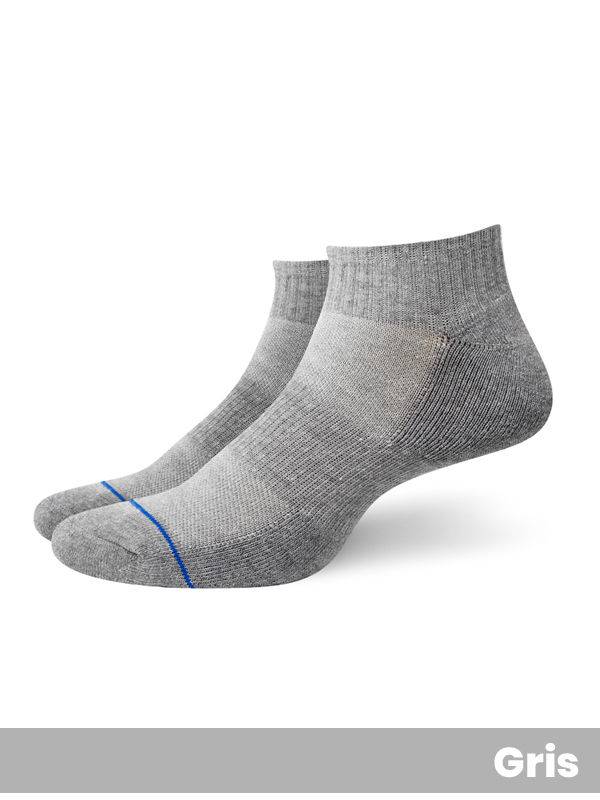Soquete Plain Extra Liviano con Mesh Surtido