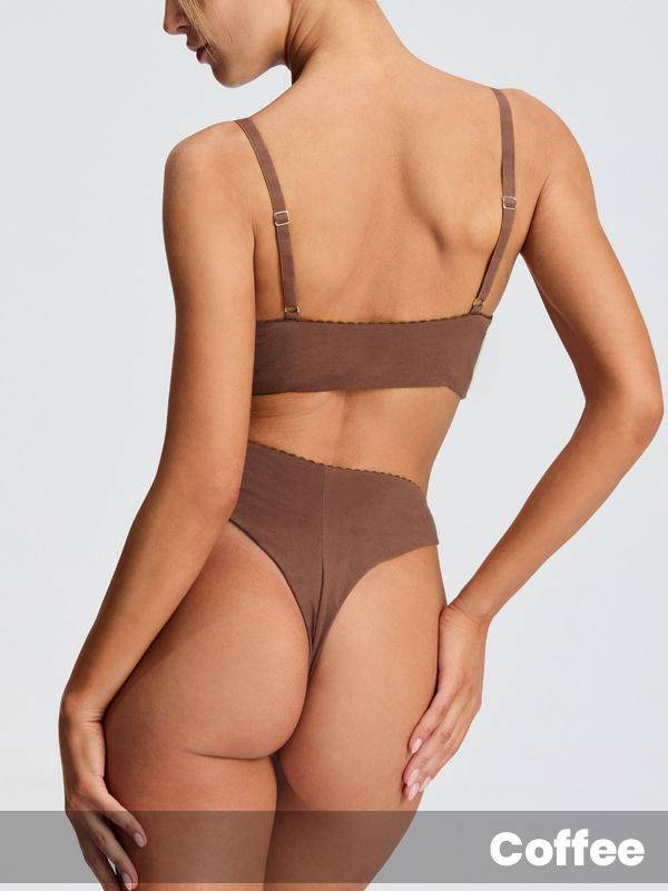 Conjunto de algodón & lycra y less.