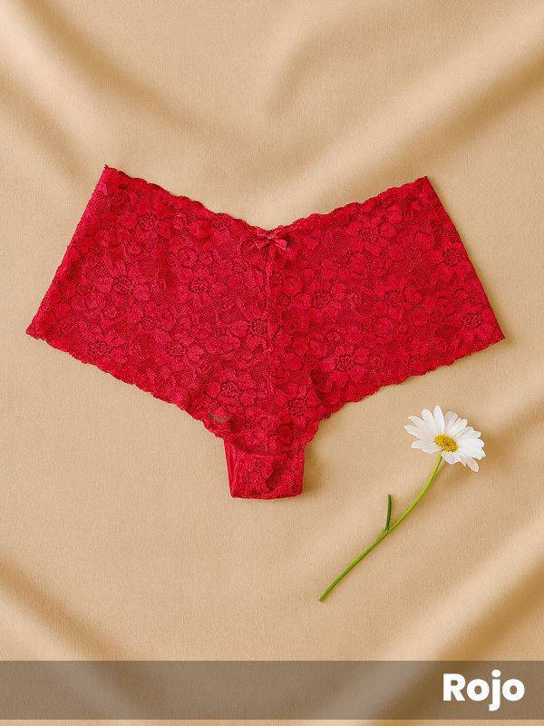 Culote de puntilla lycra grande