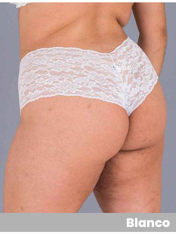 Culote de puntilla lycra grande