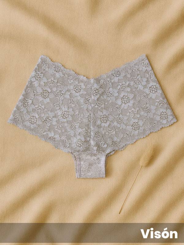 Culote de puntilla lycra grande