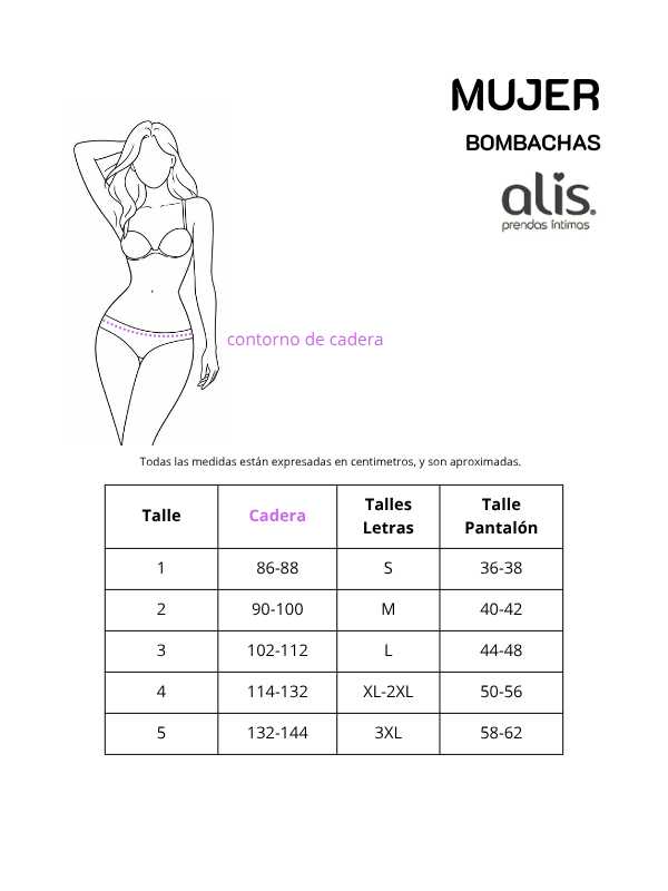 Colaless grande algodón con lycra cintura de puntilla rosa