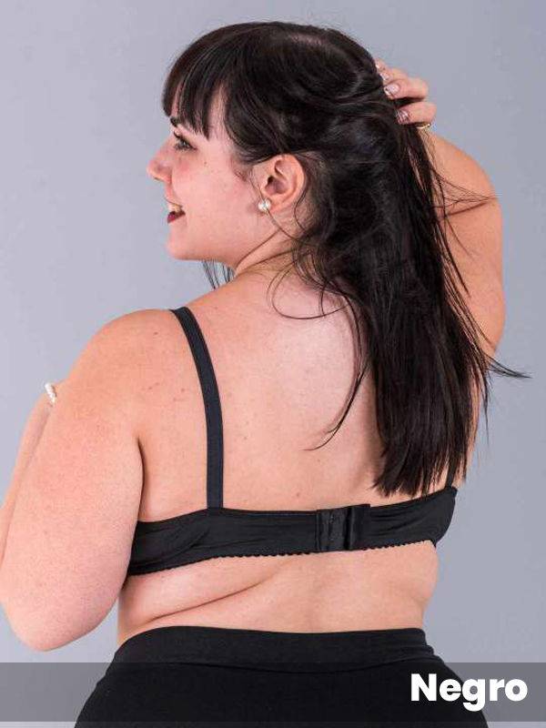 Corpiño Soft Grande sin push up algodón con lycra con base