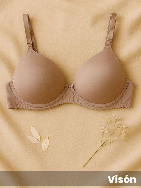 Corpiño Soft Grande sin push up algodón con lycra con base