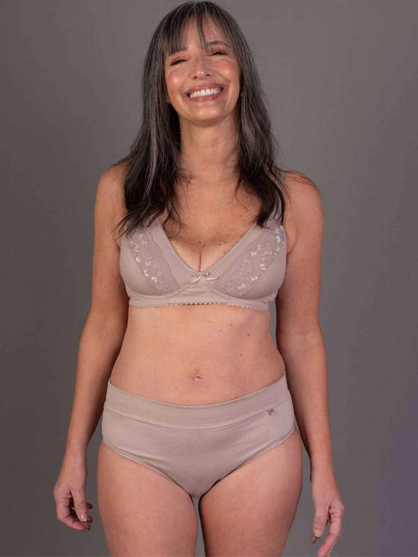 Culote Faja Tiro Corto algodón con lycra