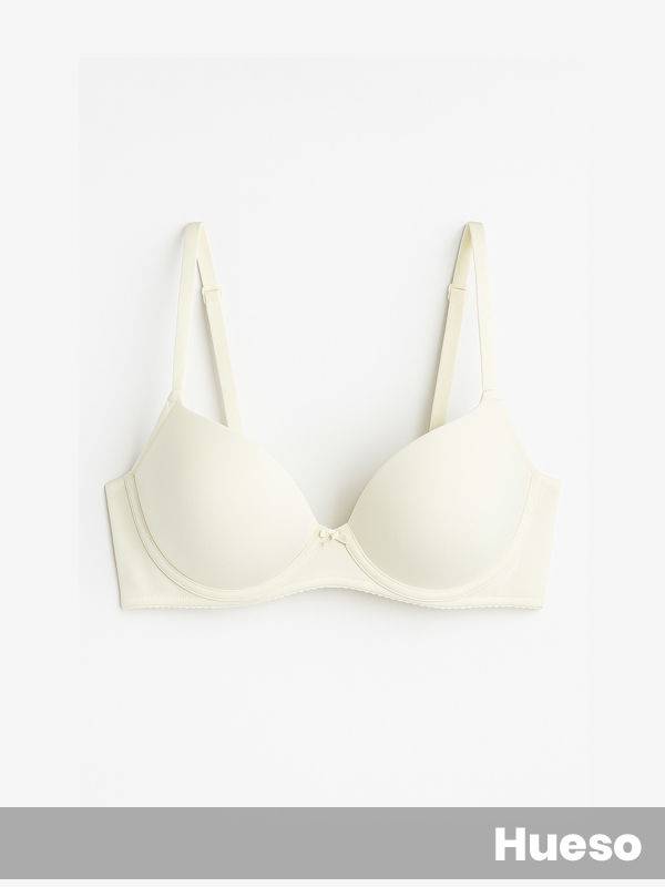 Corpiño soft grande sin push up microfibra con base