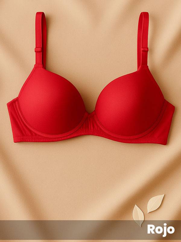 Corpiño soft grande sin push up microfibra con base