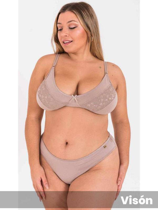 Culote less grande algodón con lycra