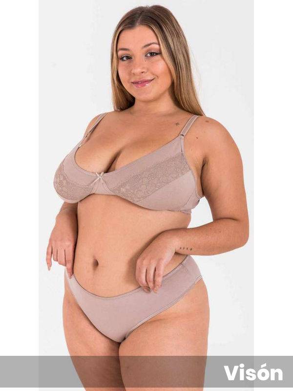 Culote Vedetina Grande Algodón Con Lycra