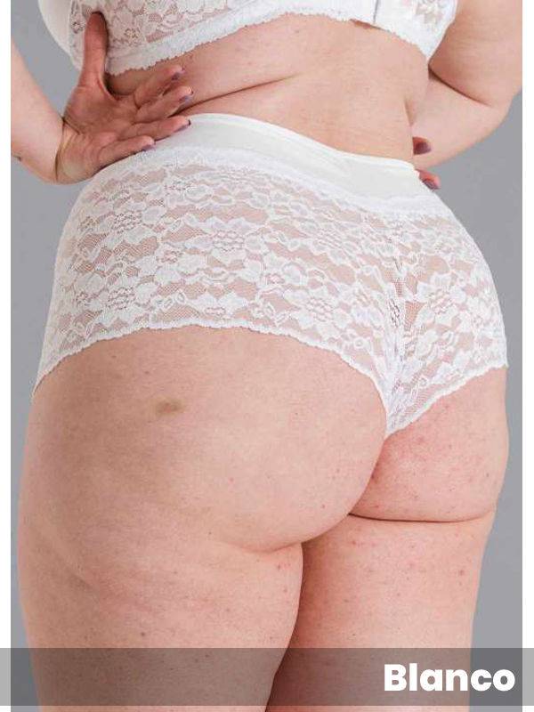 Culote microfibra y puntilla grande