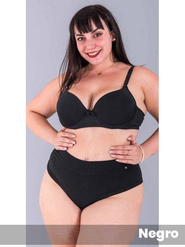 Culote less algodon con lycra cintura alta tela