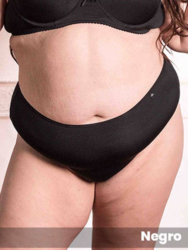 Culote alto microfibra