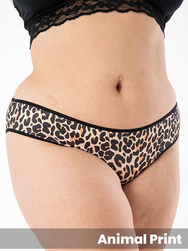 Colaless Animal Print Microfibra