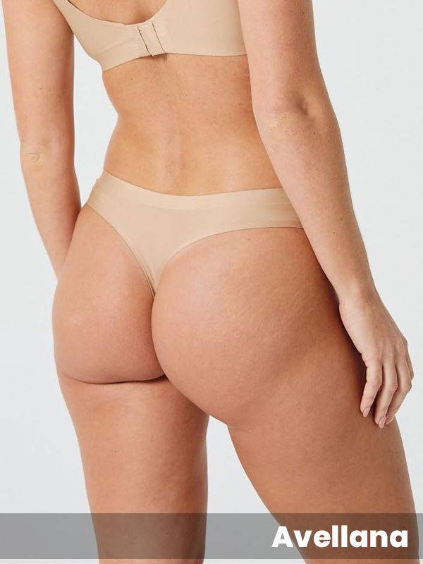 Colaless lisa avellana corte laser.