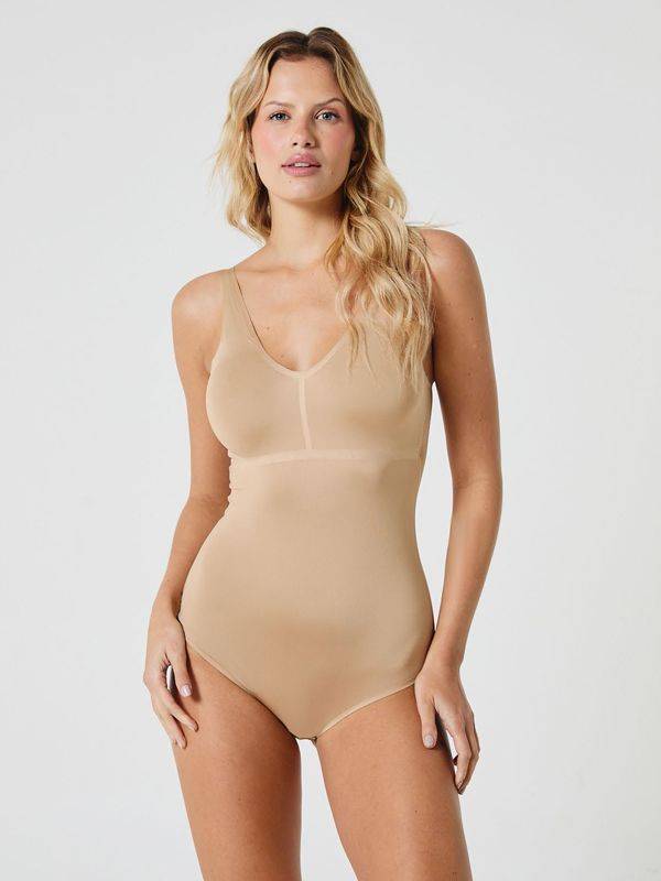 Body Bretel Fino Vedetina Corte Laser
