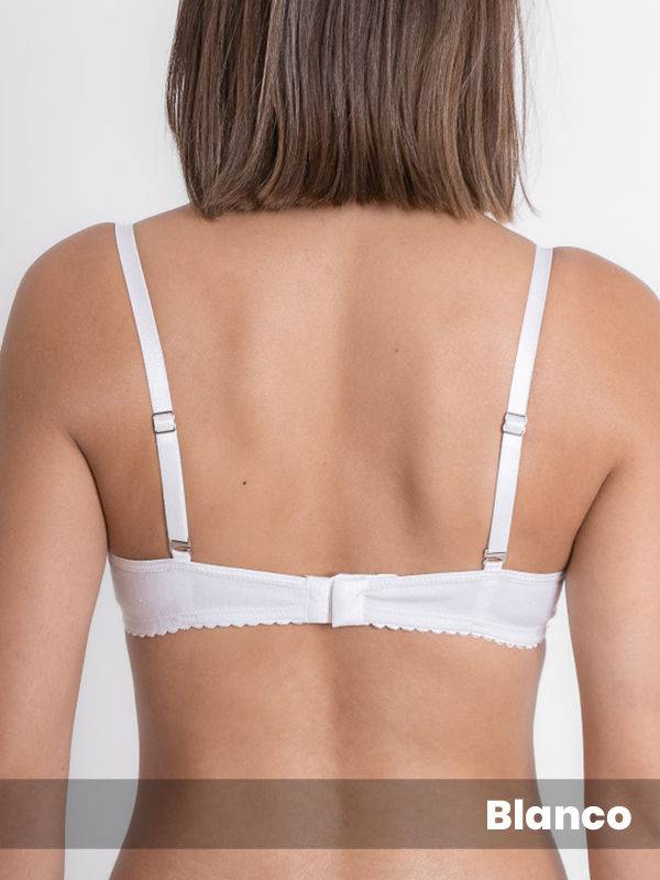 Corpiño armado Charlotte con arco y base