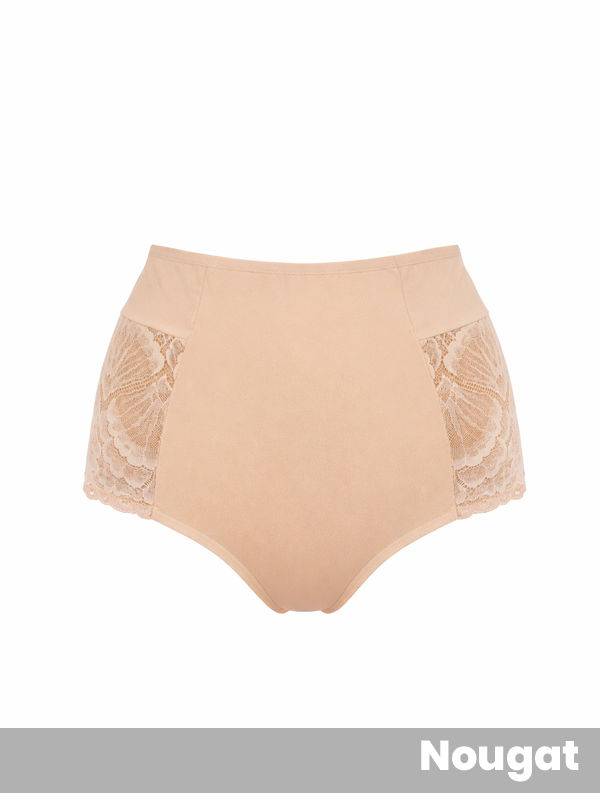 Trusa En Tricot y Puntilla