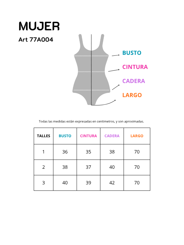 Body con bustier interno en microfibra con breteles regulables forrados
