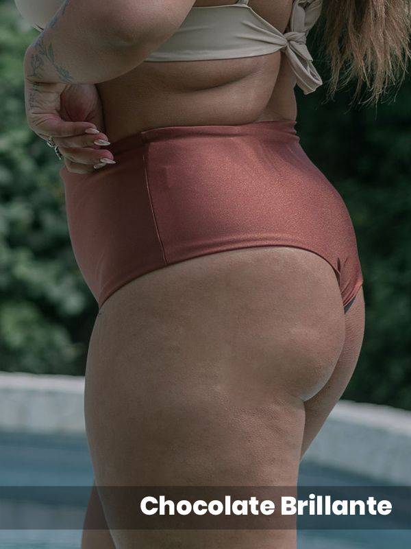 Bombacha de malla Culotte Tiro Alto