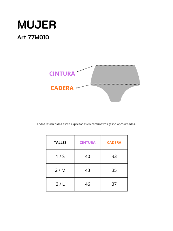 Bombacha de malla Culotte Tiro Alto
